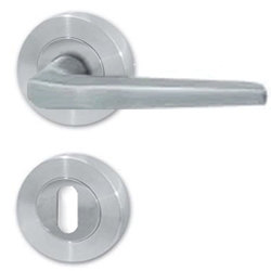 klika dveřní METAL EXTRA PLUS s rozetou ROYAL STEEL RSR 01
