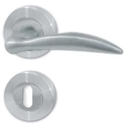 klika dveřní METAL EXTRA PLUS s rozetou ROYAL STEEL RSR 01