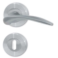 klika dveřní METAL EXTRA PLUS s rozetou ROYAL STEEL RSR 01