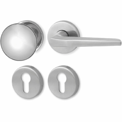 klika dveřní s koulí METAL EXTRA - MEK 03 PZ