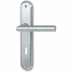 klika dveřní se štítem METAL TUBE LIGHT - MTS 00 LIGHT 72 BB