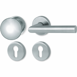 klika dveřní s koulí METAL TUBE LIGHT - MTK 00 LIGHT PZ