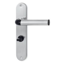 klika dveřní se štítem DEMI METAL PLUS - DM+ WS 72 WC