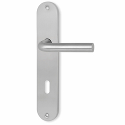 klika dveřní se štítem METAL TUBE - MTS 01 72 BB