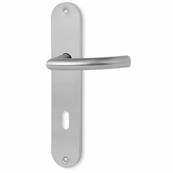 klika dveřní se štítem METAL TUBE - MTS 06 72 BB
