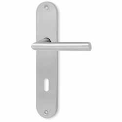 klika dveřní se štítem METAL TUBE - MTS 11 72 BB