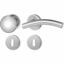 klika dveřní s koulí METAL TUBE - MTK 08 BB