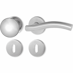 klika dveřní s koulí METAL TUBE - MTK 10 BB