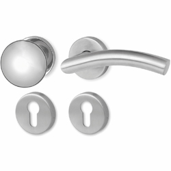 klika dveřní s koulí METAL TUBE - MTK 05 PZ