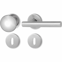 klika dveřní s koulí METAL TUBE - MTK 09 BB
